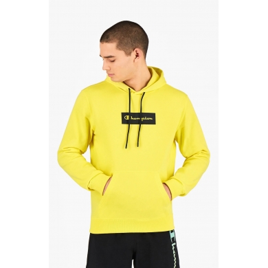 Champion Bluza z kapturem (Hoodie) w kolorach pastelowych żółta męska